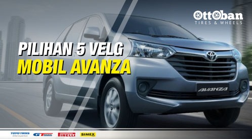 Pilihan 5 Velg Mobil Avanza