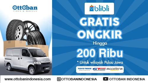 Nikmati Gratis Ongkir Belanja Velg dan Ban Mobil ke Seluruh Indonesia