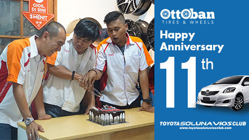 Selalu Kompak, TSVC Merayakan Anniversary ke-11 di Ottoban Haji Nawi