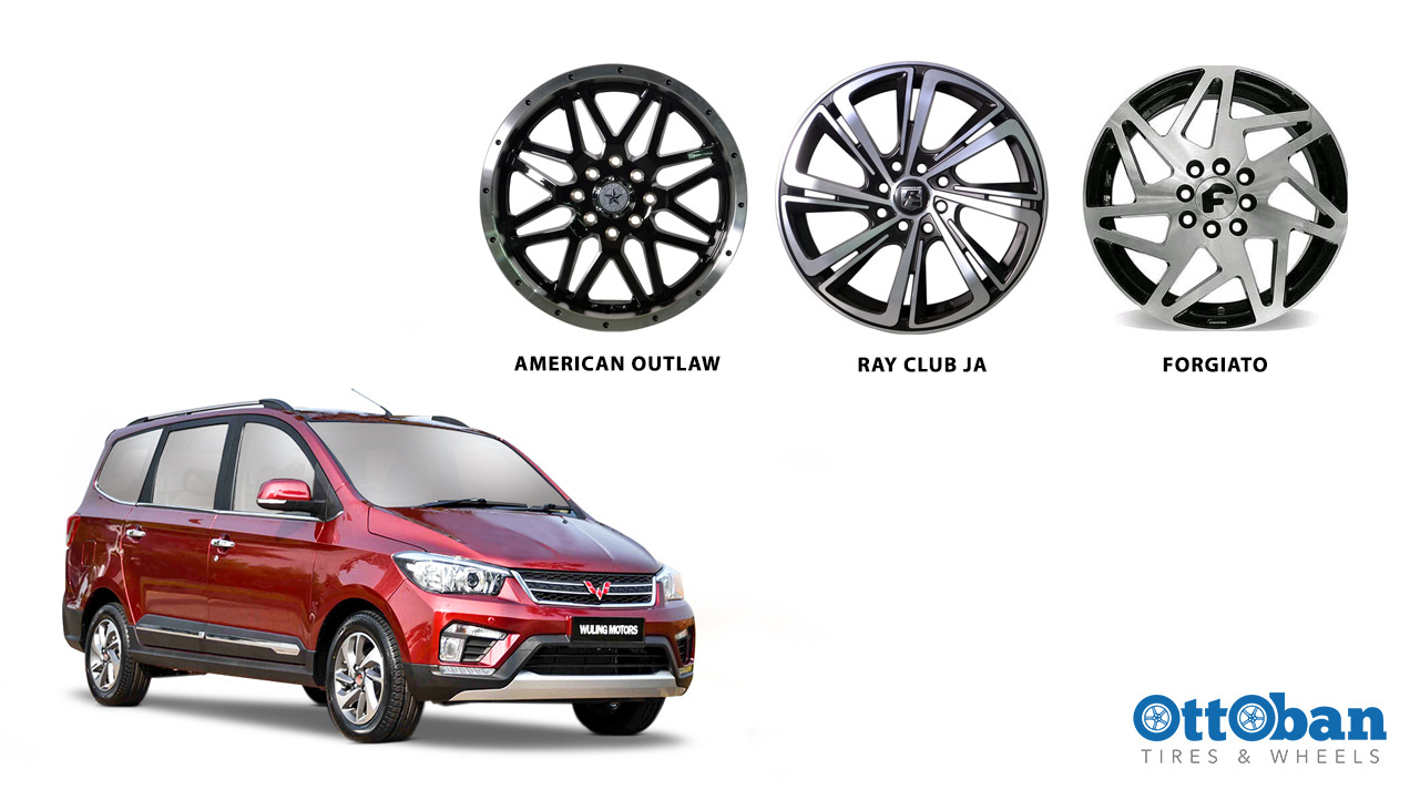 Pilihan Velg Wuling Confero S untuk Modifikasi