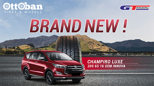 Keunggulan Ban Baru GT Radial Champiro LUXE