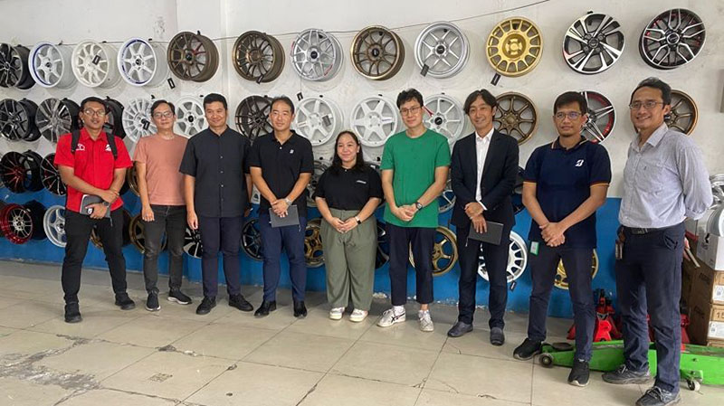 Kunjungan Marketing Direktur Bridgestone Indonesia