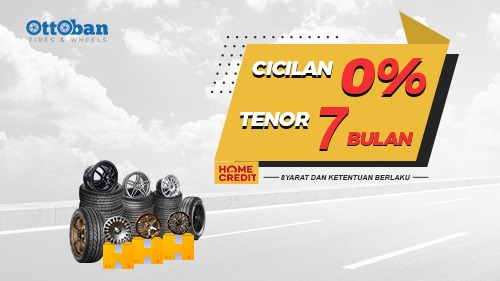 Promo Velg dan Ban Mobil Cicilan 0% Tanpa Kartu Kredit
