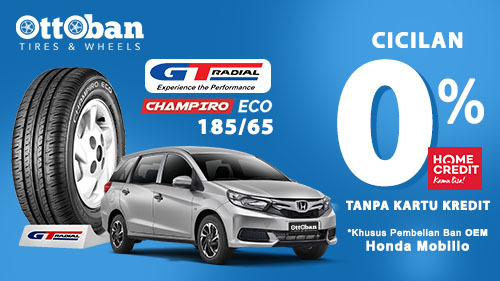 Promo Bunga 0% Setiap Pembelian Ban Mobil di Seluruh Cabang Ottoban