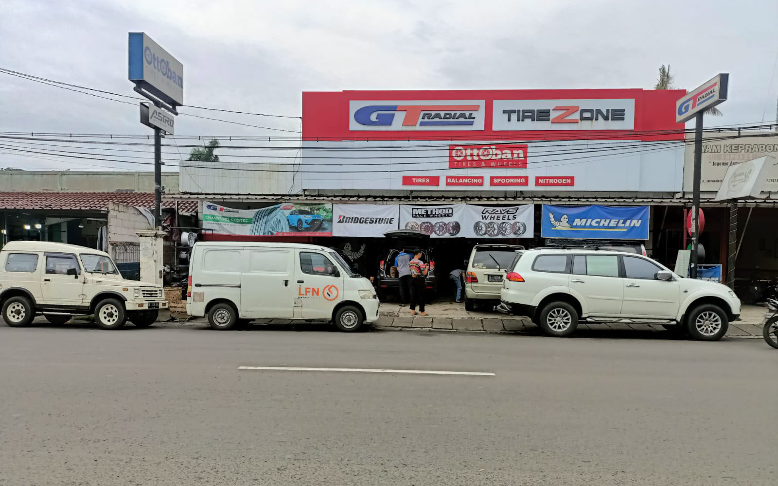 Ottoban Jatiwaringin, Toko Velg & Ban di Jatiwaringin Bekasi