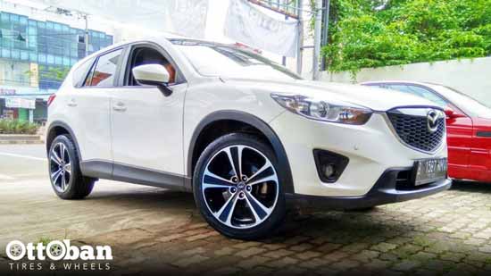 Mazda CX-5 Tampil Beda dan Gagah Dengan Pakai Velg AMW Ring 20