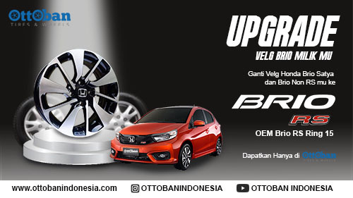 Saatnya Upgrade Velg Honda Brio Satya dan Honda Brio Non RS ke velg OEM Honda Brio RS