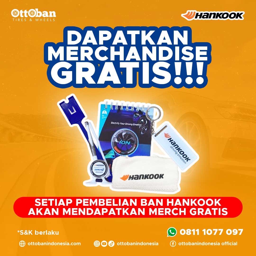 Dapatkan Merchandise Eksklusif Promo Ban Hankook!