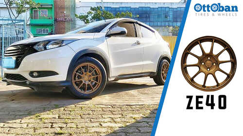 Terlihat Lebih Sporty Velg ZE40 di Honda HR-V