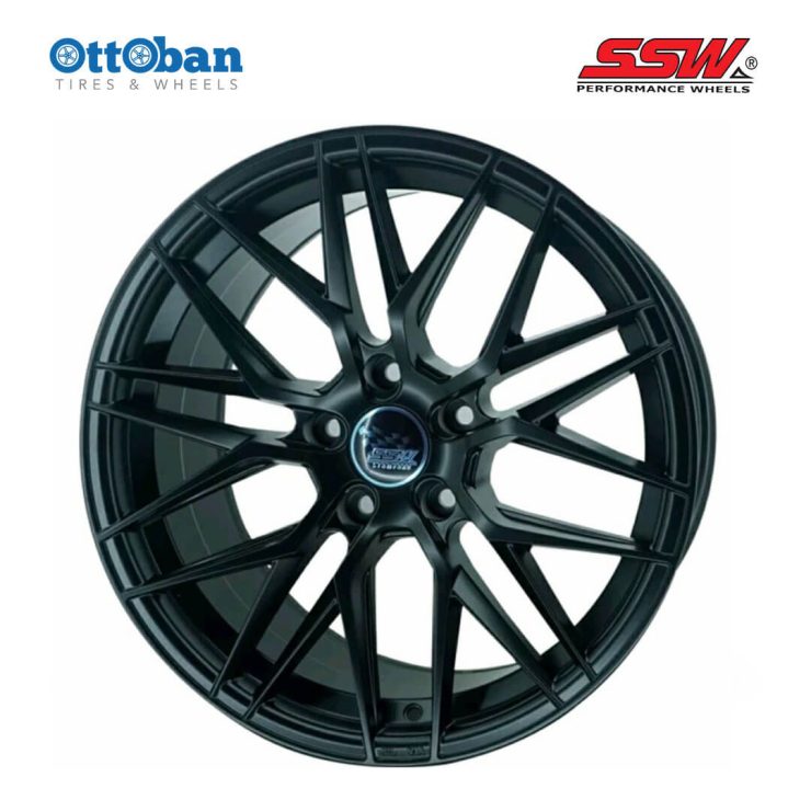 SSW 348 R18x8.5/9.5 5x120 ET 35 Black