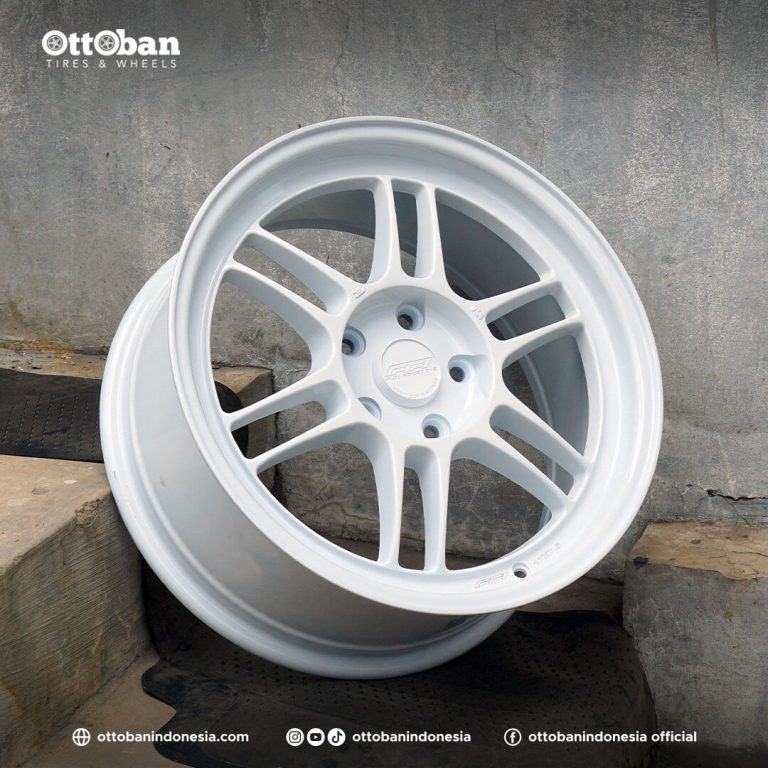 Velg FF1 FF01 Ring 17x7.5 PCD 5x114.3 ET 39 White