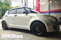 Suzuki Swift Use : Enkei Tuning R15x6.5 PCD 4x100 ET +35