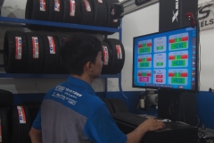 Pengecekan model spooring 3D