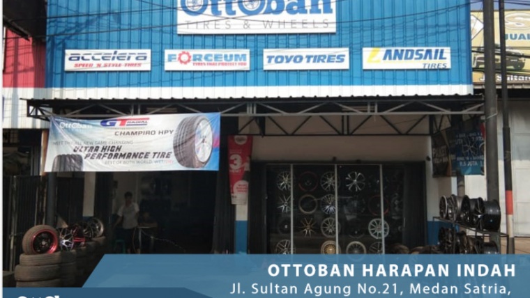 Ottoban Harapan Indah, Toko Velg & Ban di Bekasi