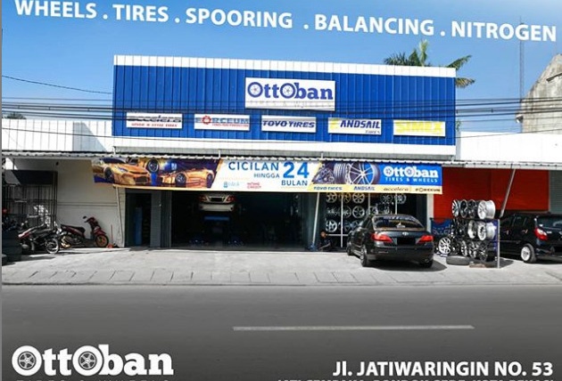 Ottoban Jatiwaringin, Toko Velg & Ban di Jatiwaringin Bekasi