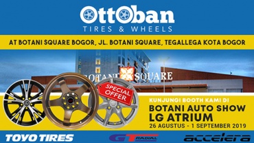 Dapatkan Diskon 10% dari Ottoban di Botani Auto Show