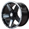 AMW Wheels A5401 Ring 18 PCD 6X139,7 ET 15 Satin Black Milling