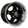 Meister MSC84 Ring 15X7.08.0 PCD 8X100-114,3 Gloss Black Lip Machine