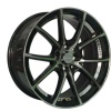 WedsSport 729 Ring 16X7.0 PCD 8X100-114,3 ET 40 Gloss Black Machined Face Undercut