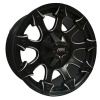 AMW Wheels Dark Ring 18X9.0 PCD 6X139,7 Matt Black + Milling