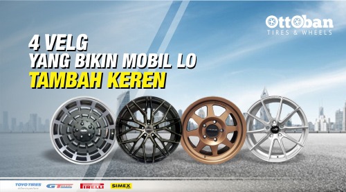 4 Velg yang bkin mobil lo tambah keren