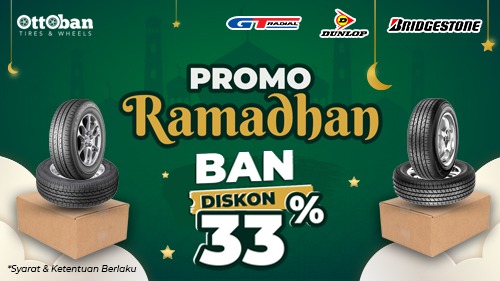 Promo Ramadhan Beli Ban Mobil Diskon Hingga 33%