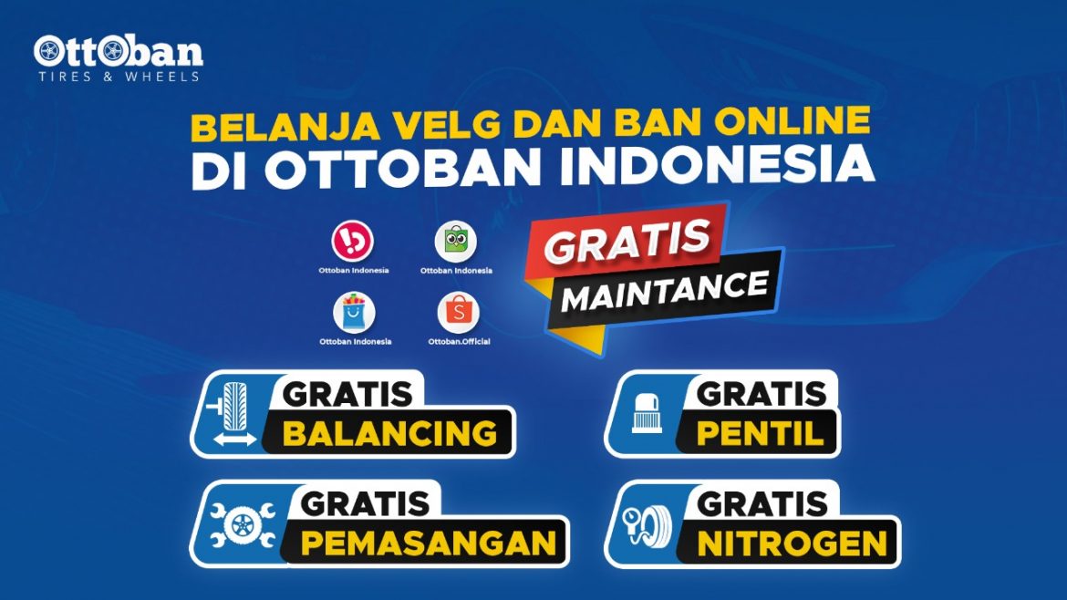 Belanja Velg Dan Ban Online Di Ottoban – Gratis Pasang