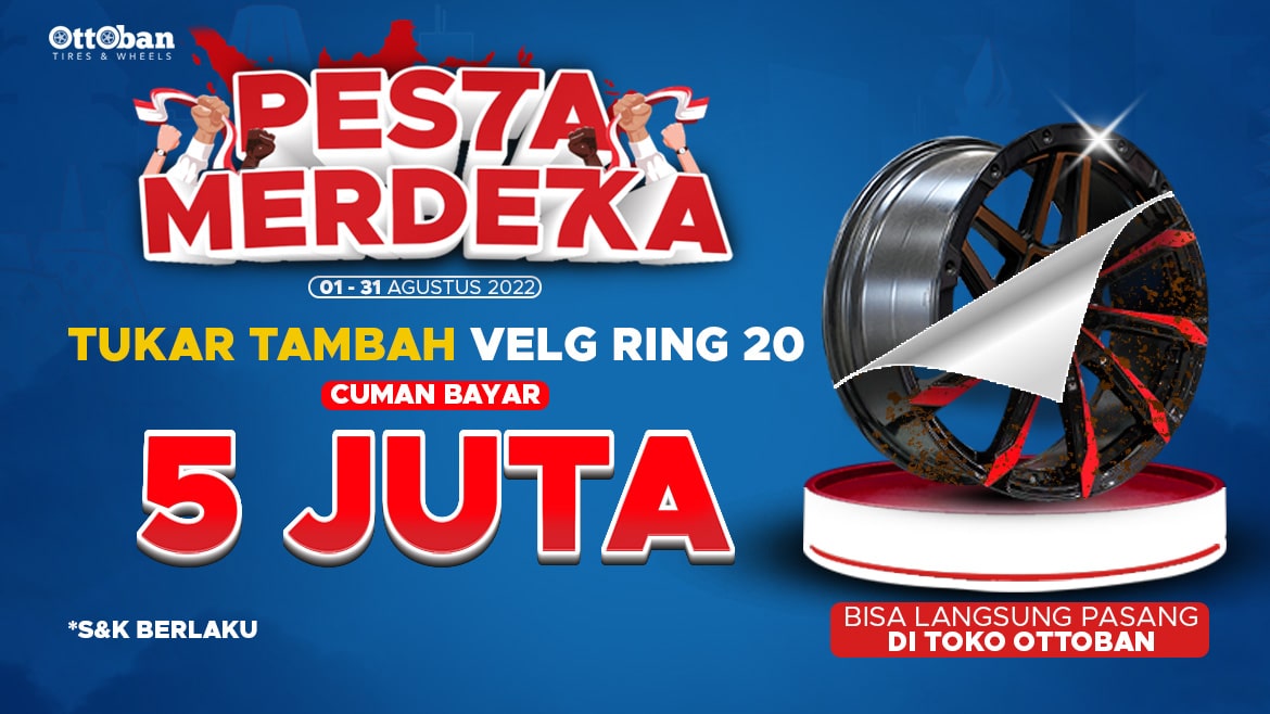 Promo Tukar Tambah Velg Ring 20