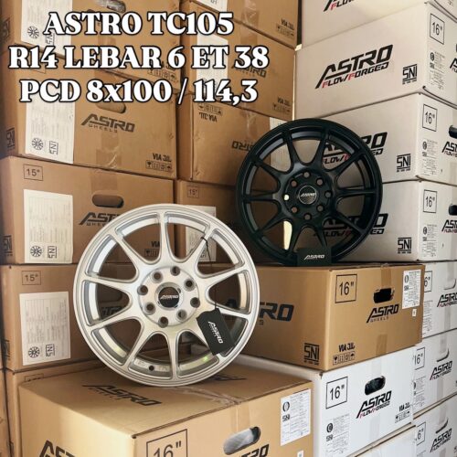 ASTRO TC105 Ring 14x6 PCD 8x100 ET 38