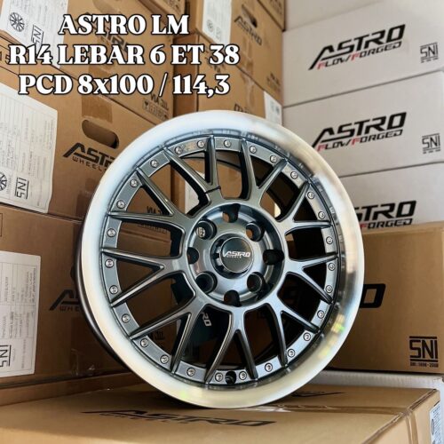 ASTRO LM Ring 14x6 PCD 8x100/114.3 ET 38